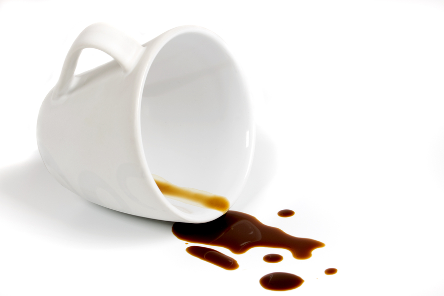 mancha de cafe